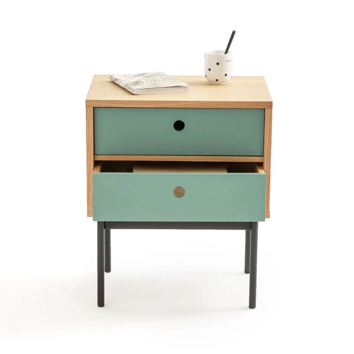 CENTRAL DECCO - VELADOR 2 CAJONES JULIANA