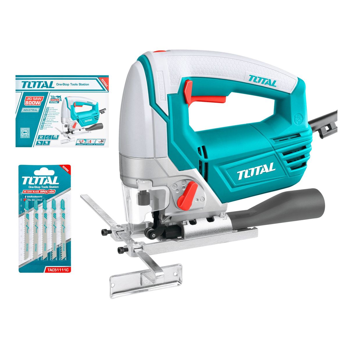 TOTAL TOOLS - Sierra caladora 800w Industrial Total