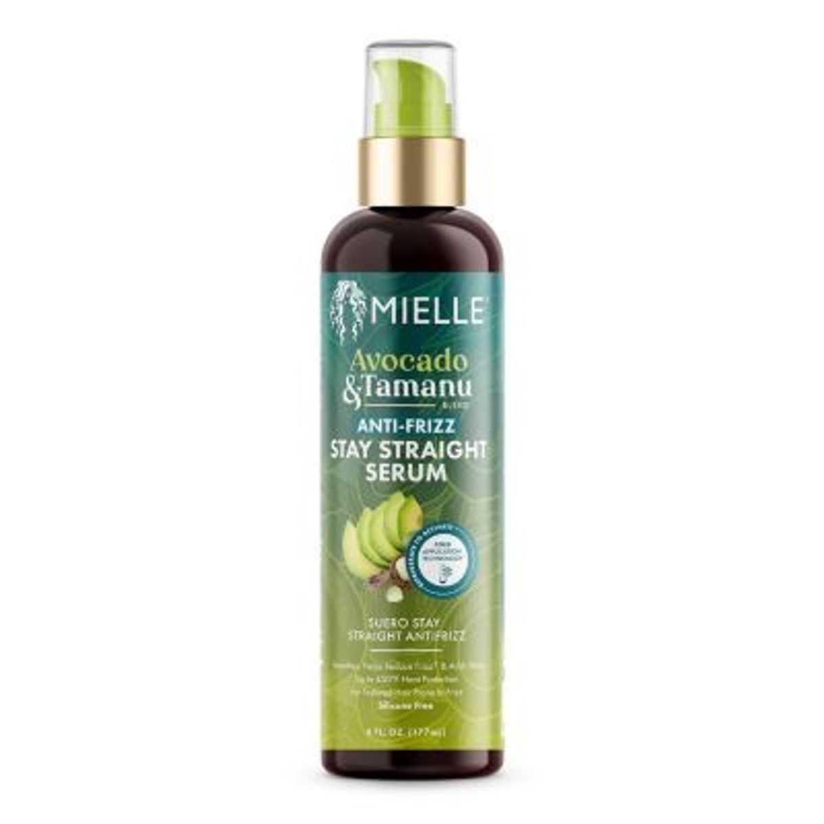 MIELLE - Serum Antiencrespamiento Cabello Liso 117ml Mielle
