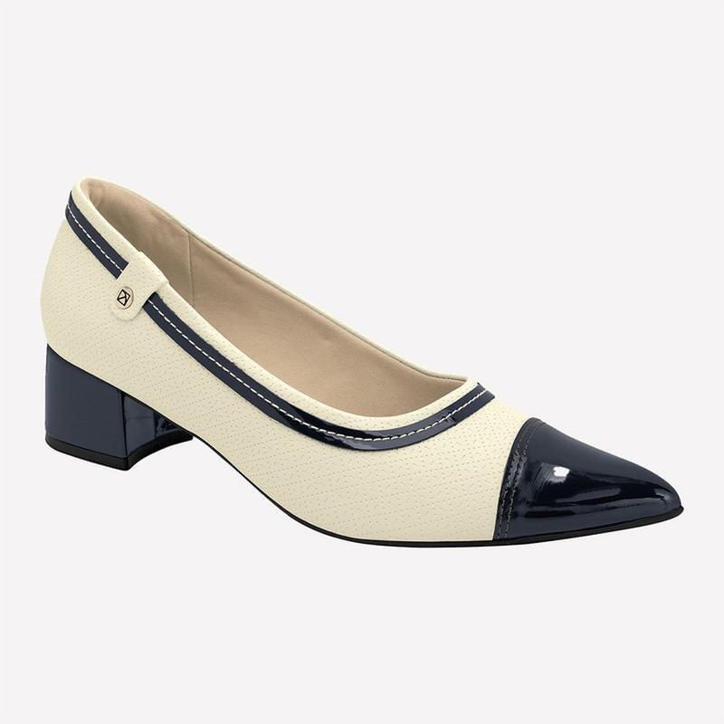 PICCADILLY - ZAPATO MUJER PICCADILLY VESTIR OFF WHITE NAVY 73905200000001