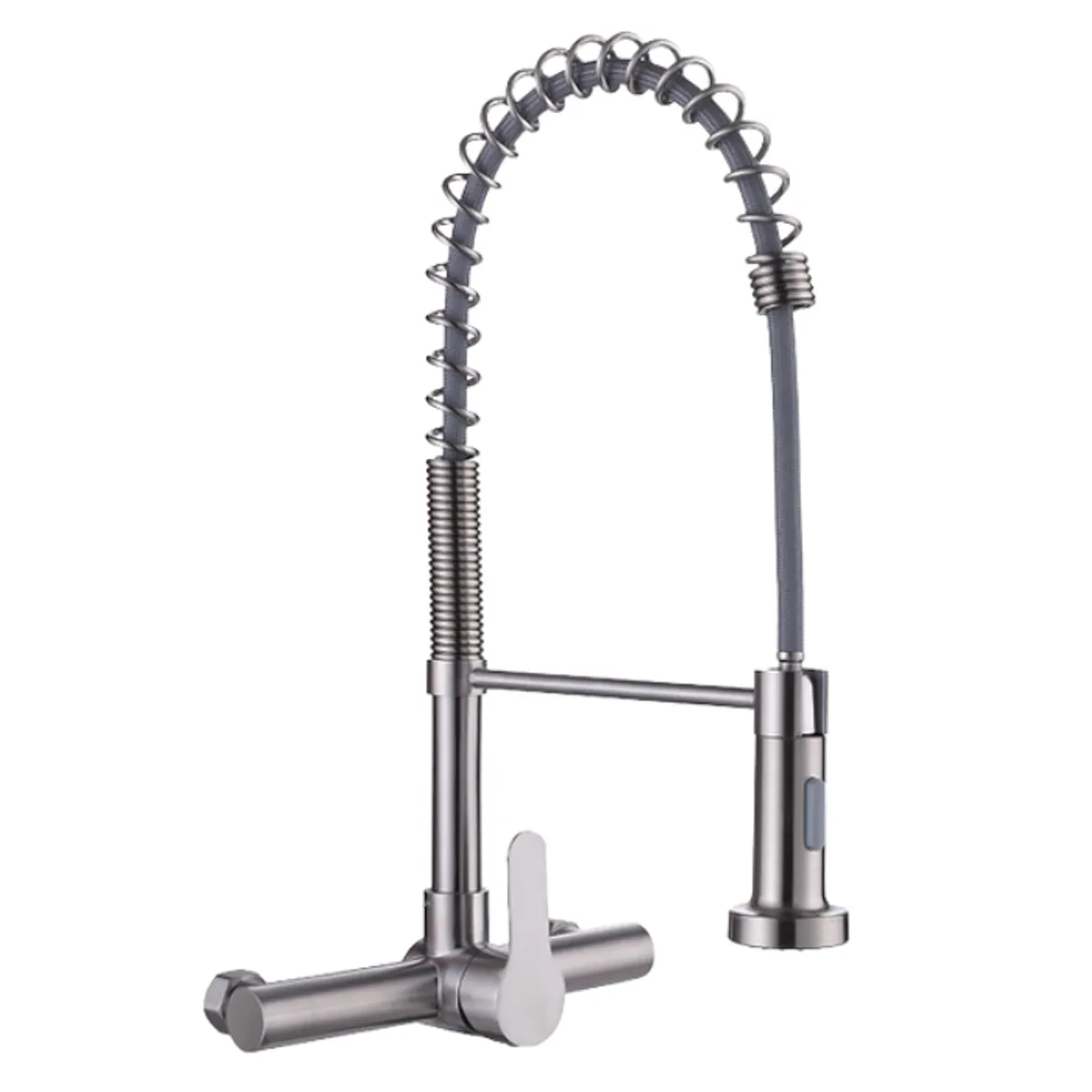 XM - MEZCLADORA MONOCOMANDO DE COCINA ACERO PARED  MC304-277