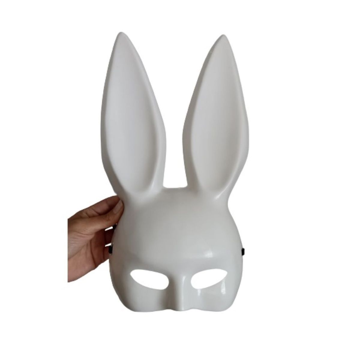 GENERICO - Máscara blanca  antifaz conejita disfraz Halloween