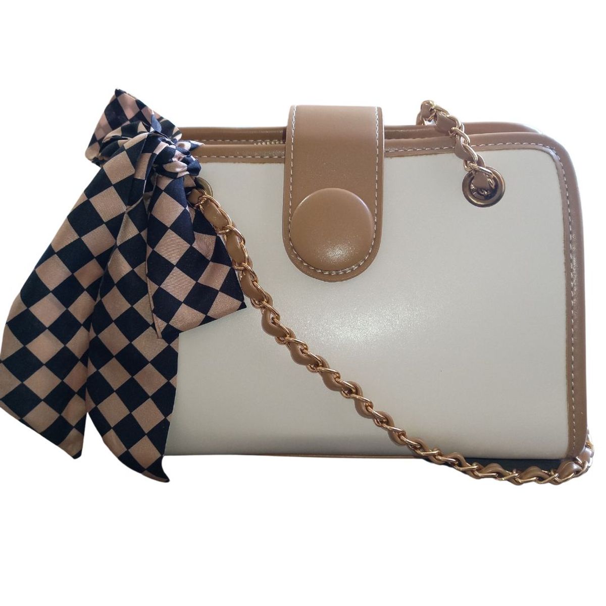 GENERICO - CARTERA MORRAL BOTON CON LAZO