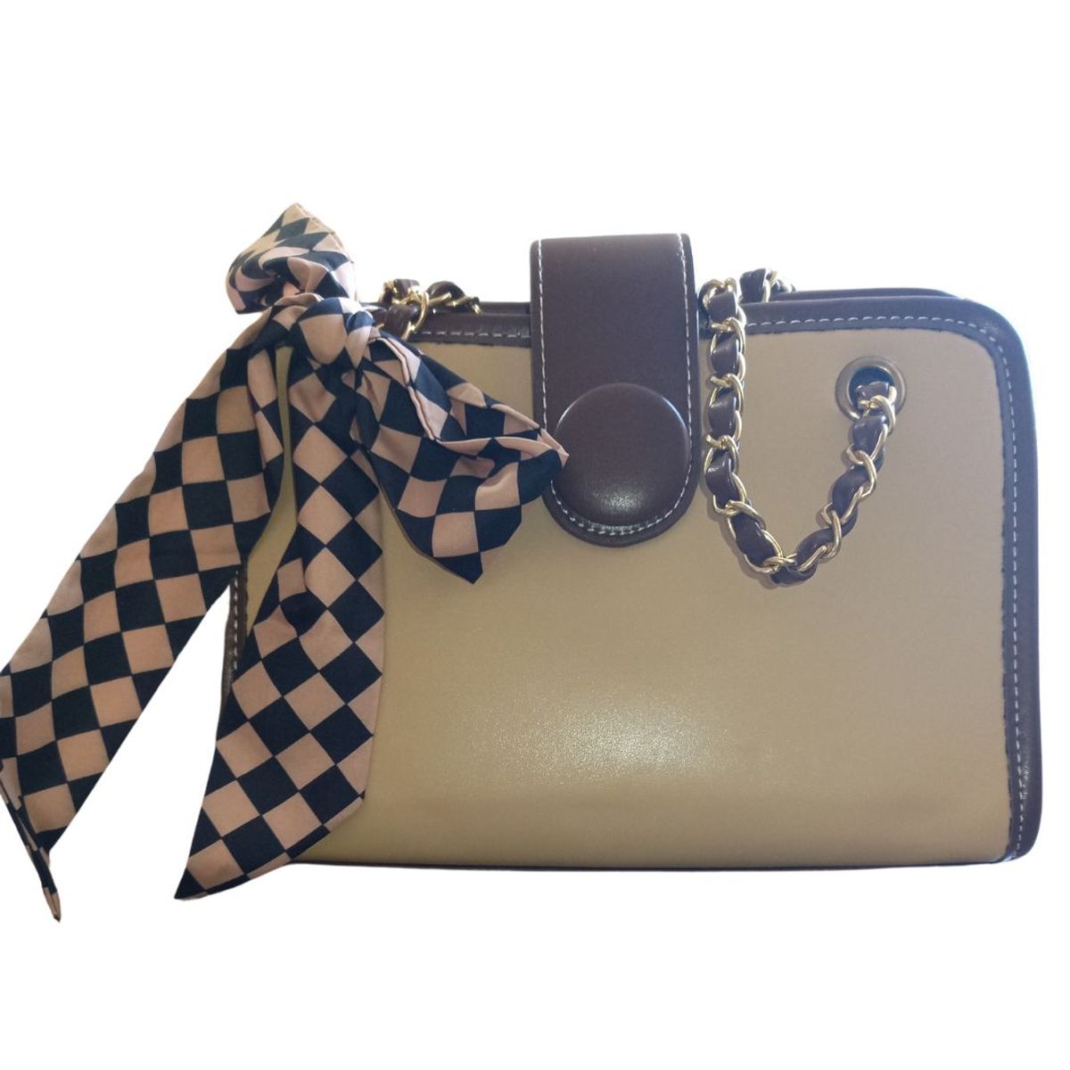 GENERICO - CARTERA MORRAL BOTON CON LAZO