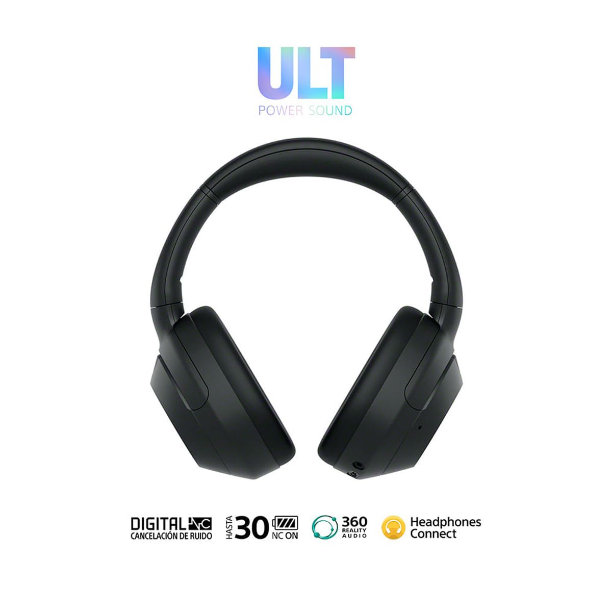 SONY - Sony Audífonos Inalámbricos WH-ULT900N Noise Cancelling Negro