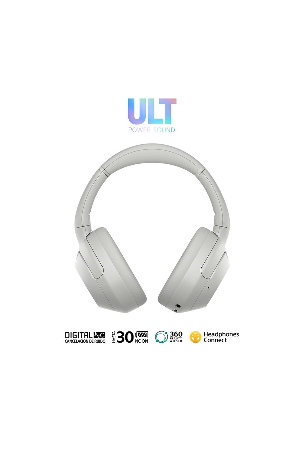 Sony Audífonos Inalámbricos WH-ULT900N Noise Cancelling Blanco