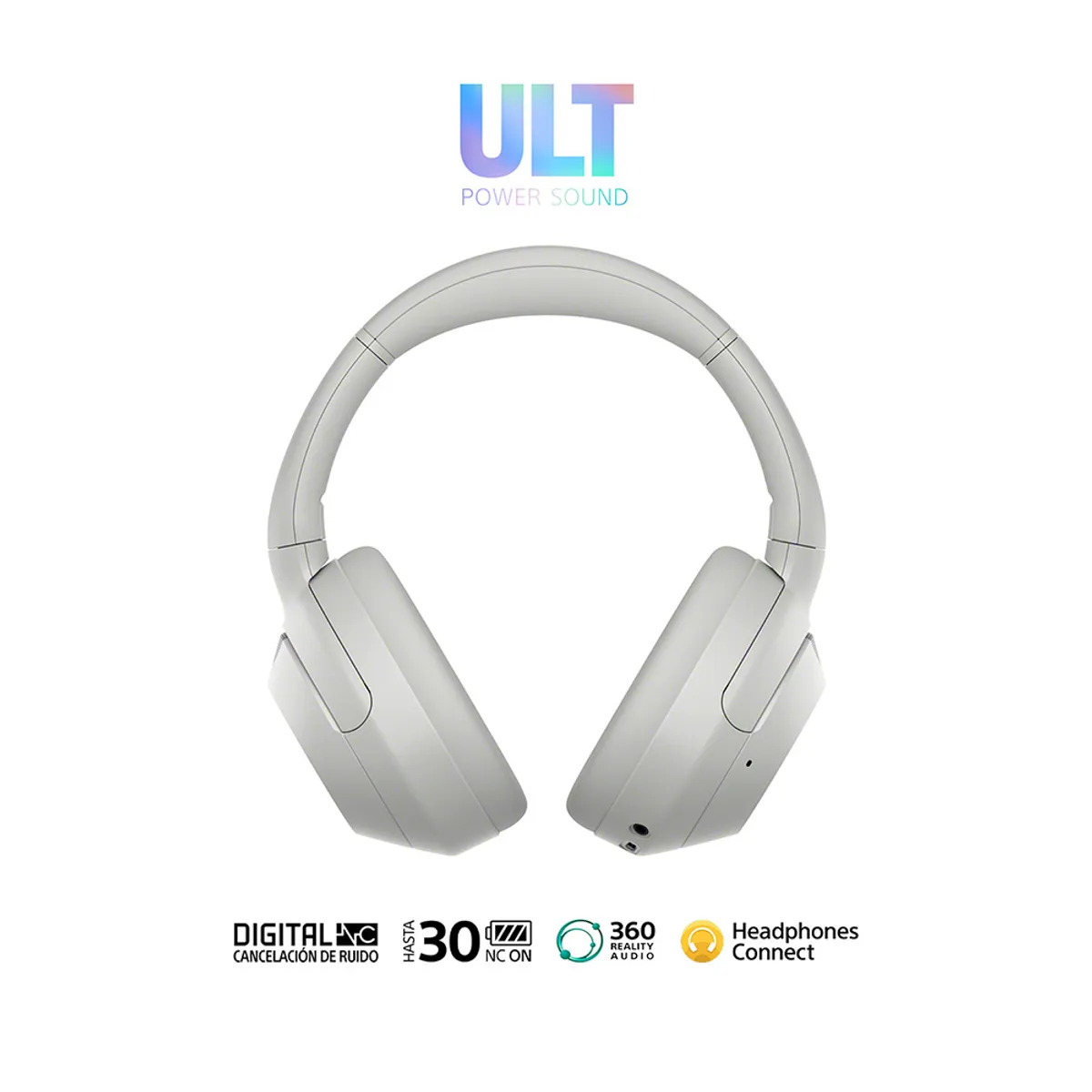 SONY - Sony Audífonos Inalámbricos WH-ULT900N Noise Cancelling Blanco