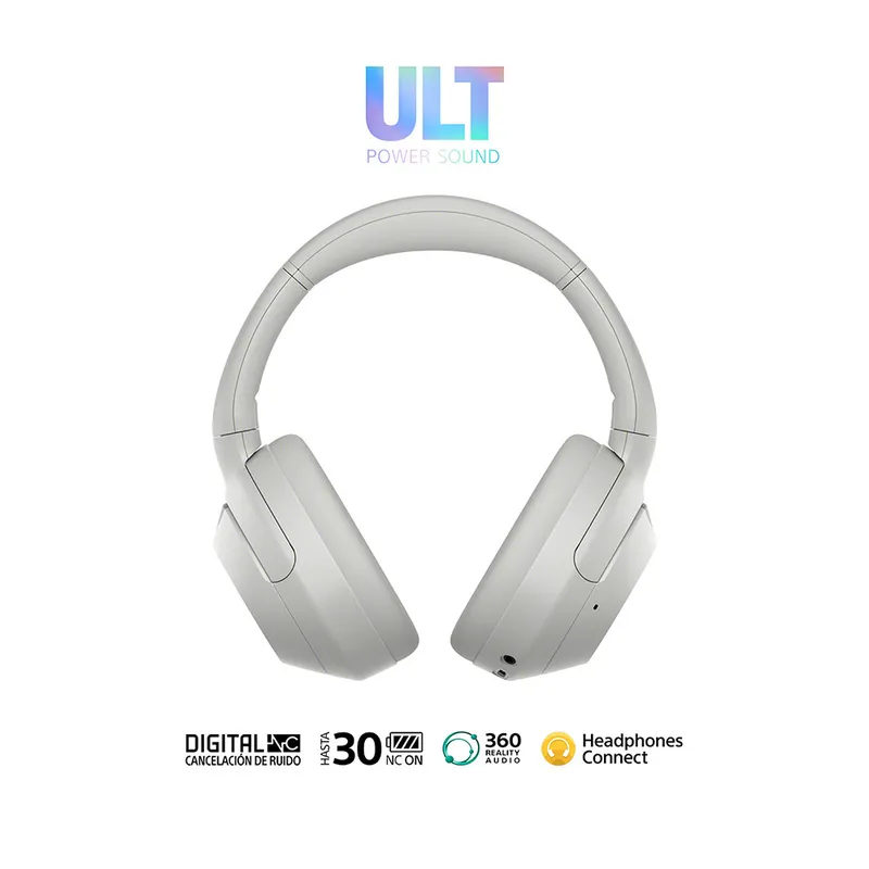 SONY - Sony Audífonos Inalámbricos WH-ULT900N Noise Cancelling Blanco