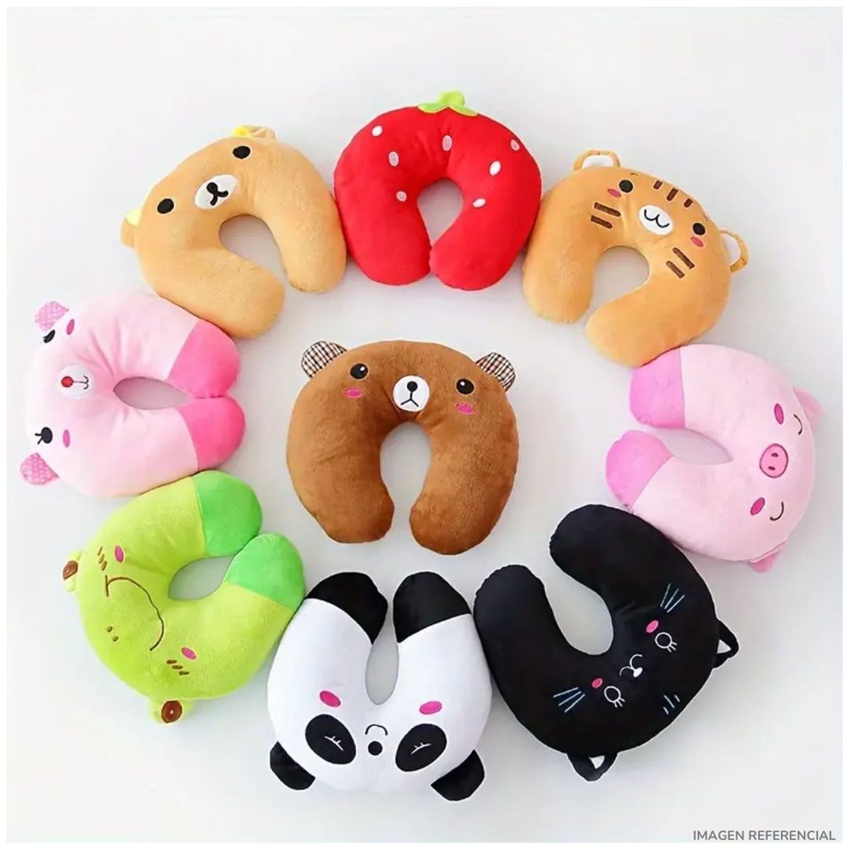 INSPIRA MARKET - Almohada Cojín de Cuello Cervical para Viajes