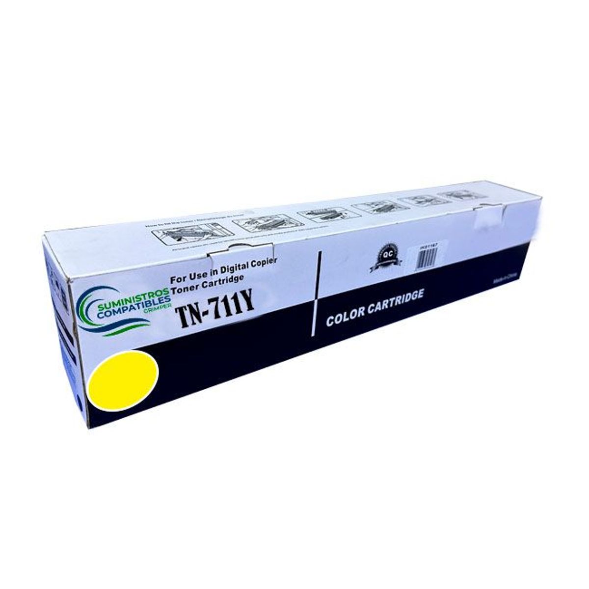 KONICA MINOLTA - Toner Compatible Konica Minolta Tn-711Y Amarillo Bizhub C654 C654EC754