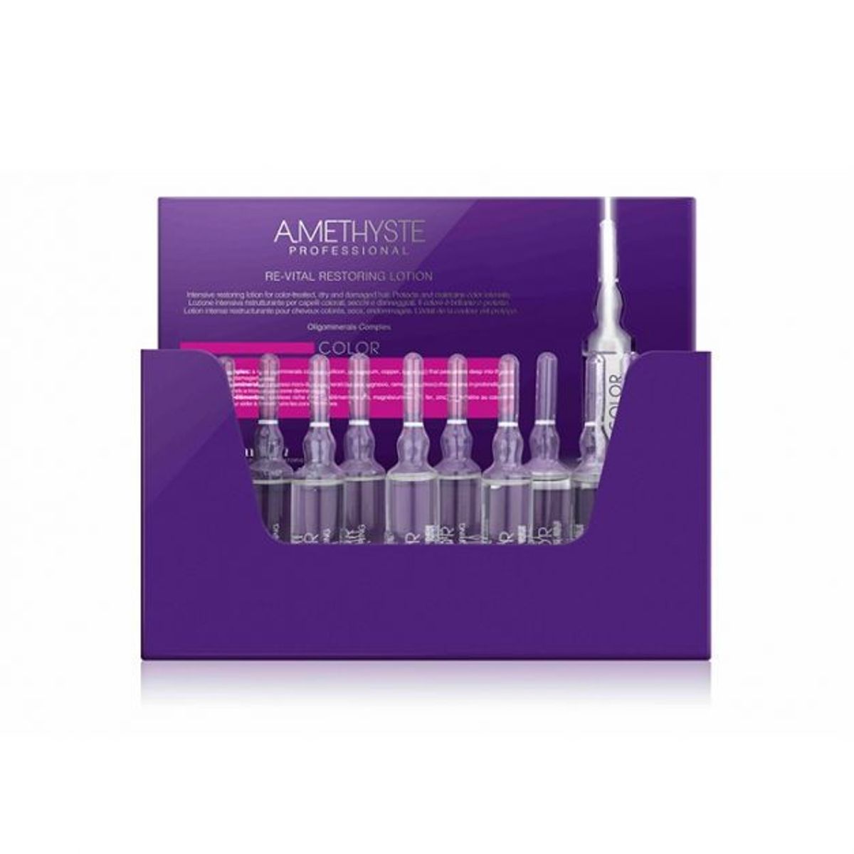 FARMAVITA - Amethyste Ampollas para cabello teñido  10x10ml