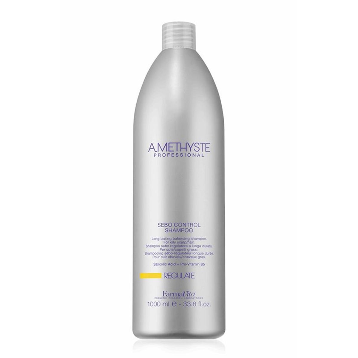 FARMAVITA - Amethyste Shampoo regulador de grasa 1000ml