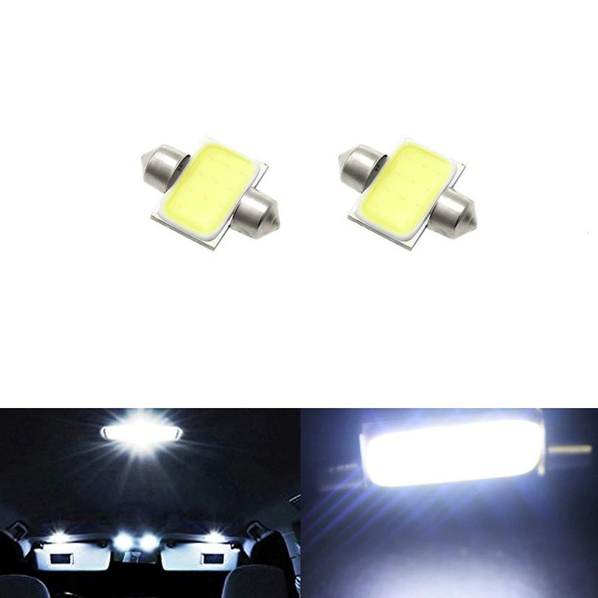 GENERICO - Luz Led Salon De Auto Universal