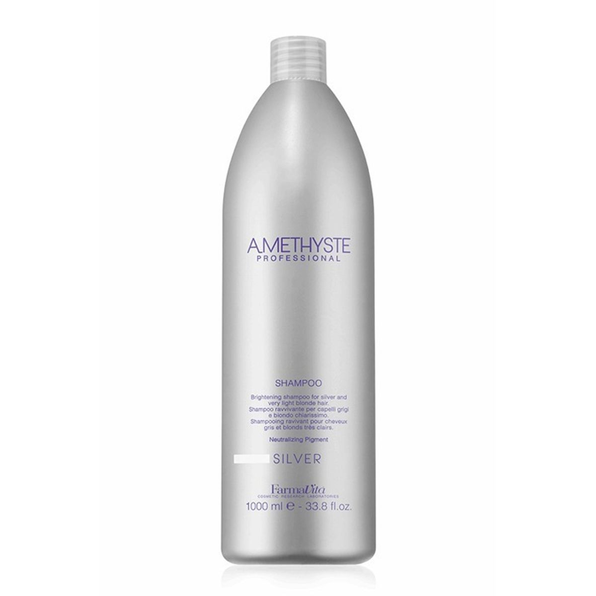 FARMAVITA - Amethyste Silver - Shampoo Matizador violeta 1000ml