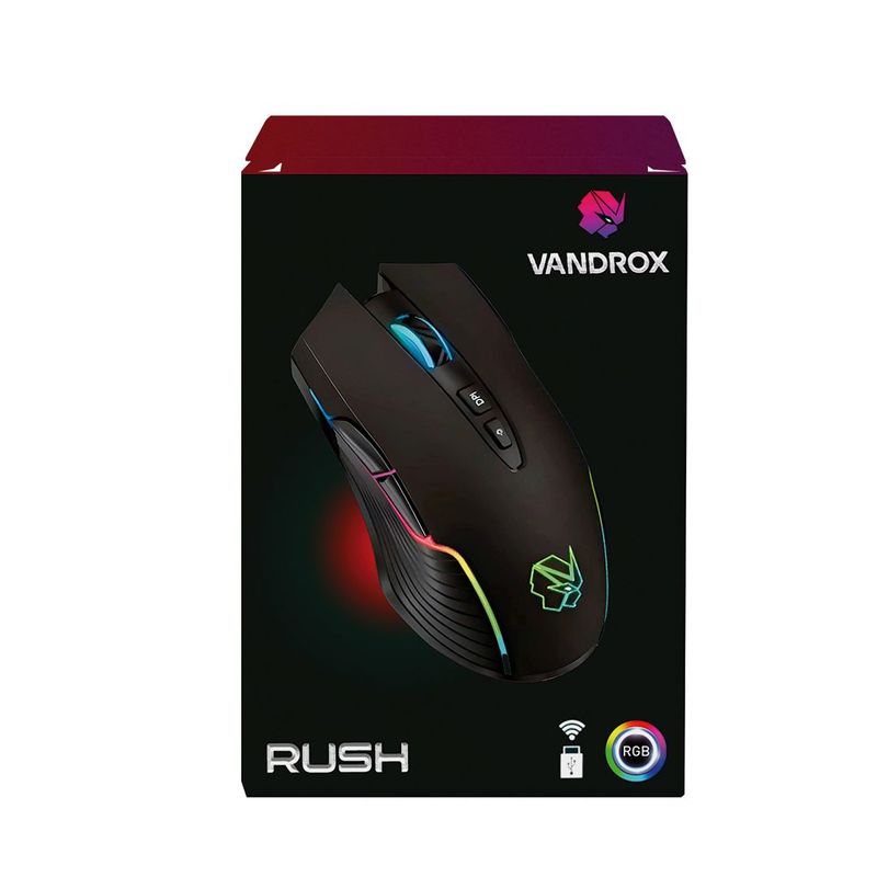 GENERICO - MOUSE RUSH VANDROX RGB