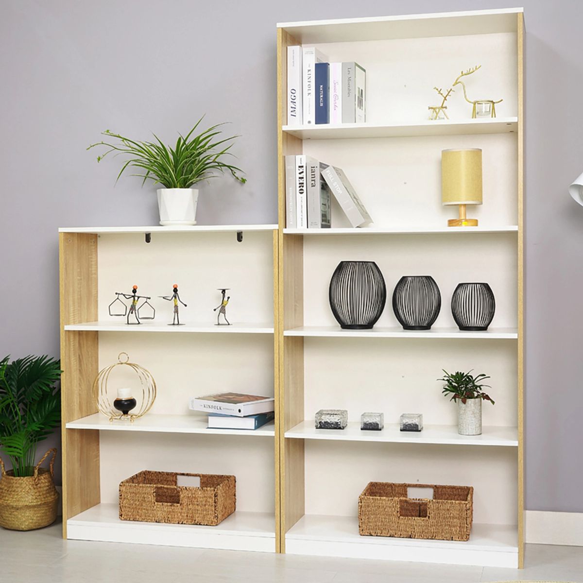 CENTRAL DECCO - ESTANTE 5 NIVELES NIEVES