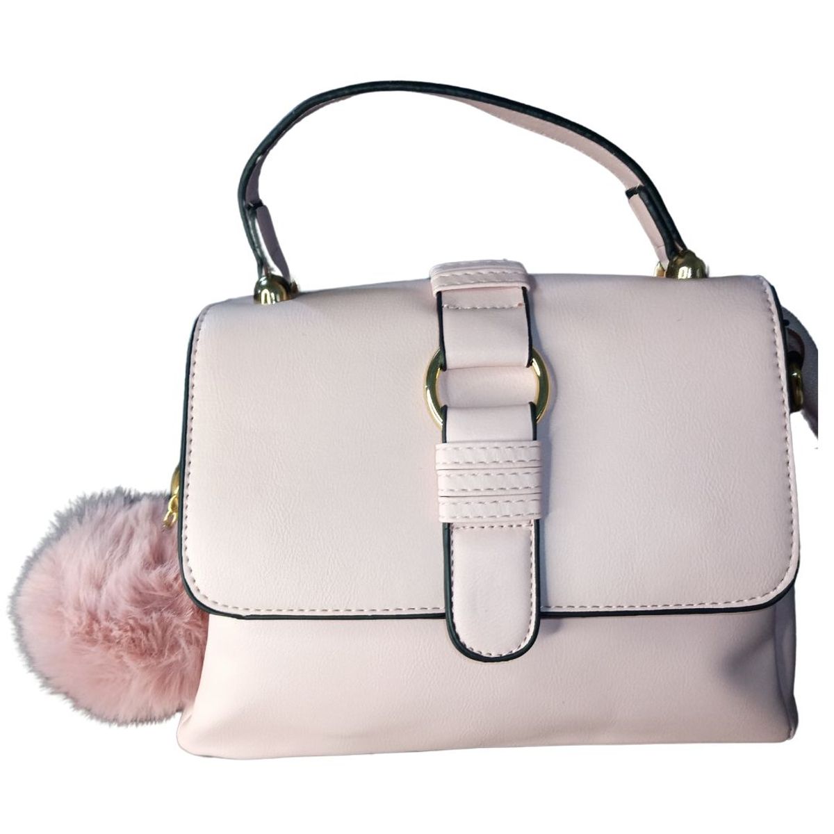 GENERICO - CARTERA MORRAL CON POM POM