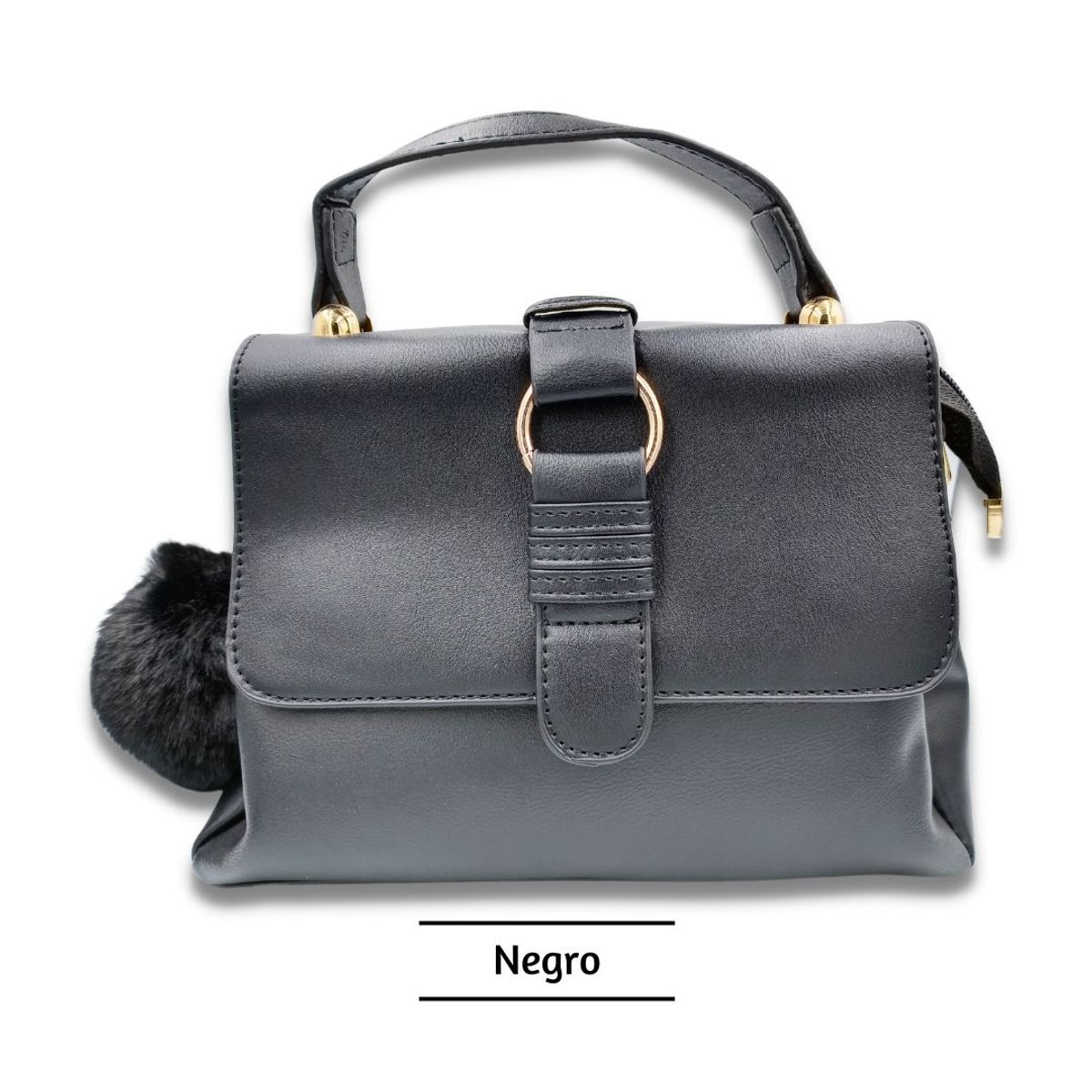 GENERICO - CARTERA MORRAL CON POM POM