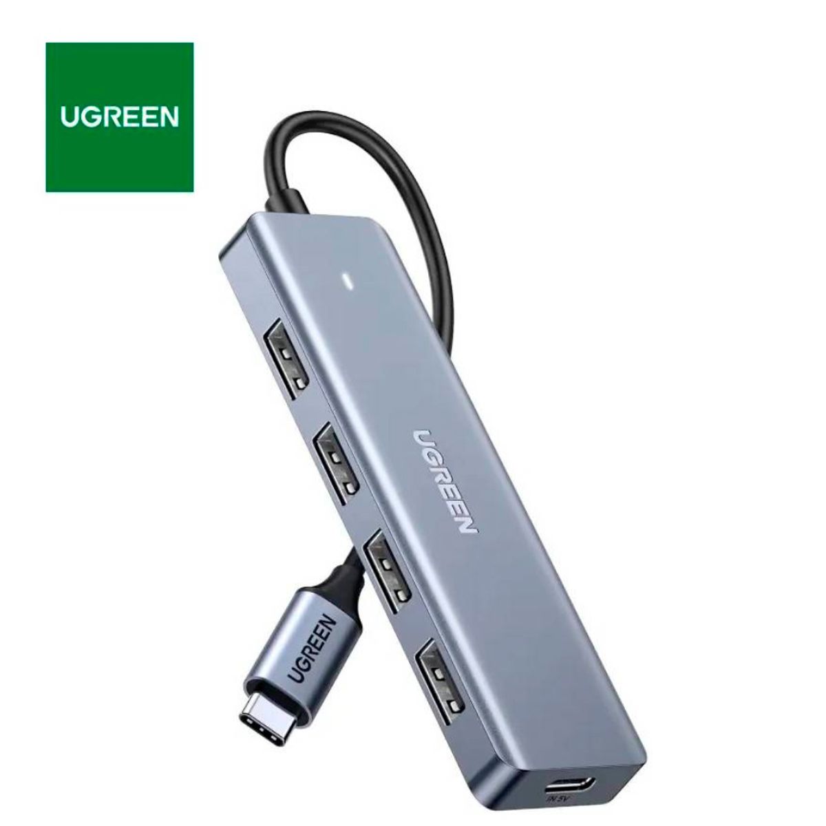 UGREEN - Adaptador Ugreen Convertidor Hub USB-C 4 Puertos USB-A 3.0 CM219