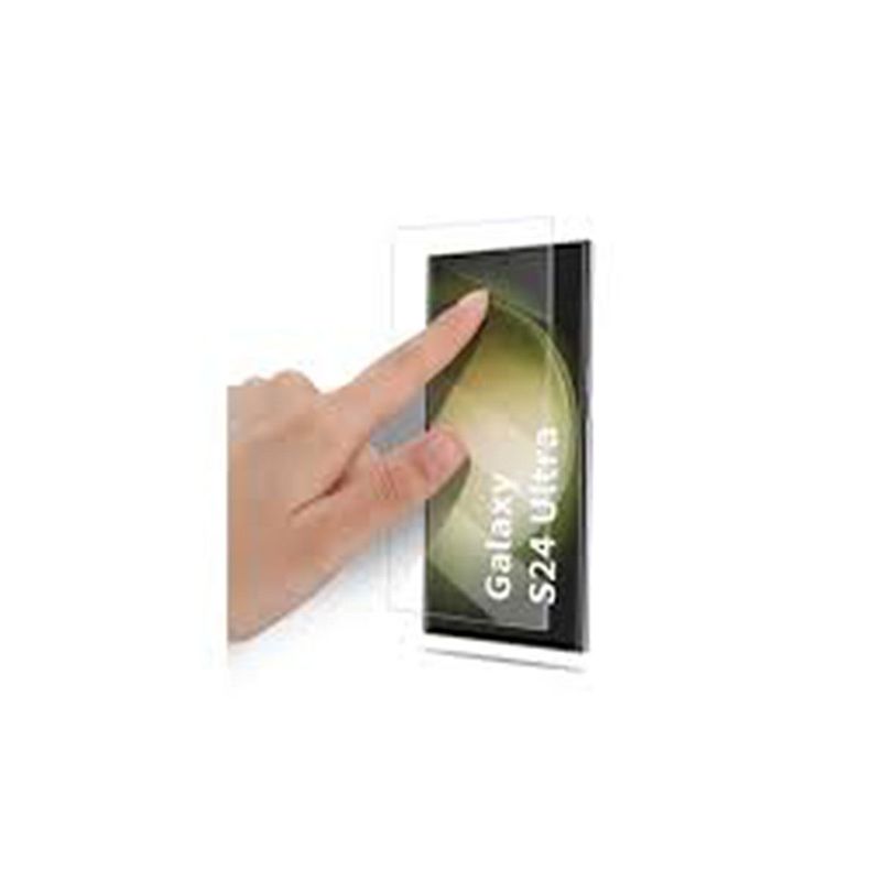 GENERICO - VIDRIO UV PARA SAMSUNG S24 ULTRA MICA PROTECTOR CURVO TRANSPARENTE