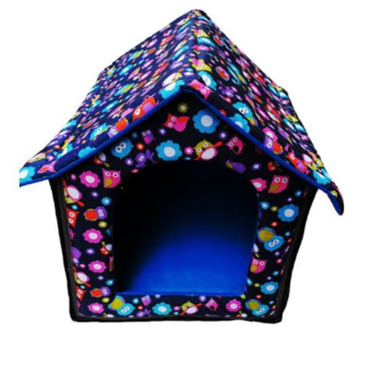 GENERICO - Casa para Mascota Desarmable de Tela Suave Tamaño Mediano