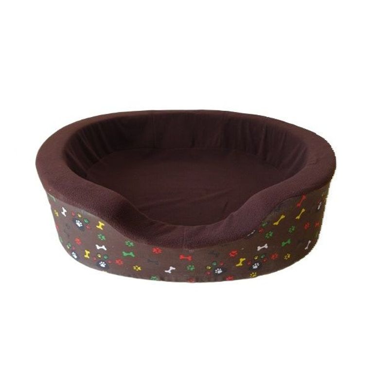 GENERICO - Cama Confort Algodon para Mascotas Estilo Circular Talla 3