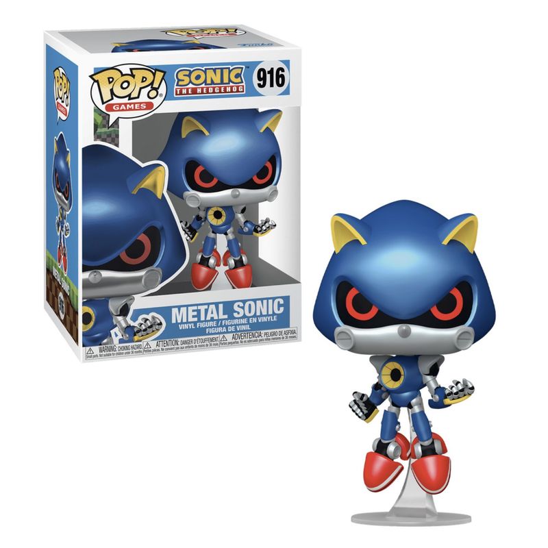 FUNKO - Metal Sonic Funko Pop 916 Sonic The Hedgehog Original