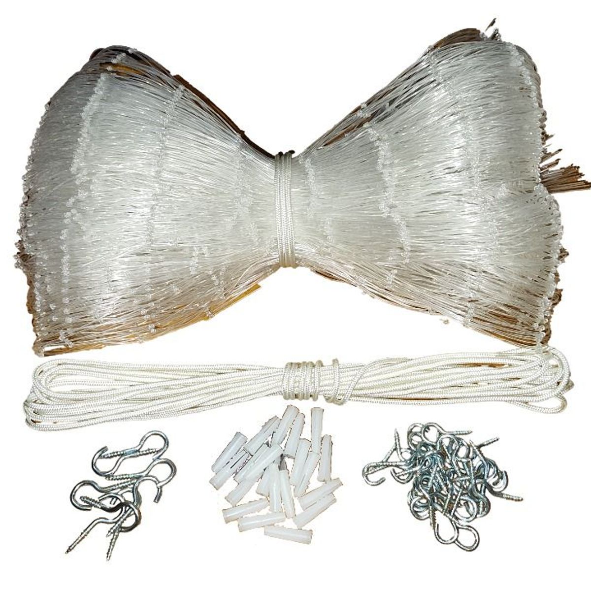 GENERICO - Malla de Seguridad Para  bebe y Niños (KIT). 1.50X7.00