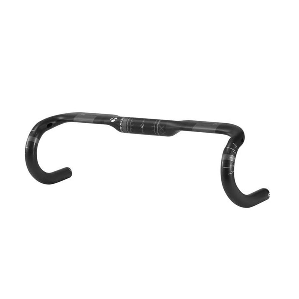 GENERICO - Timón Manubrio Manillar De Carbon Para Bicicleta Ruta 44cm