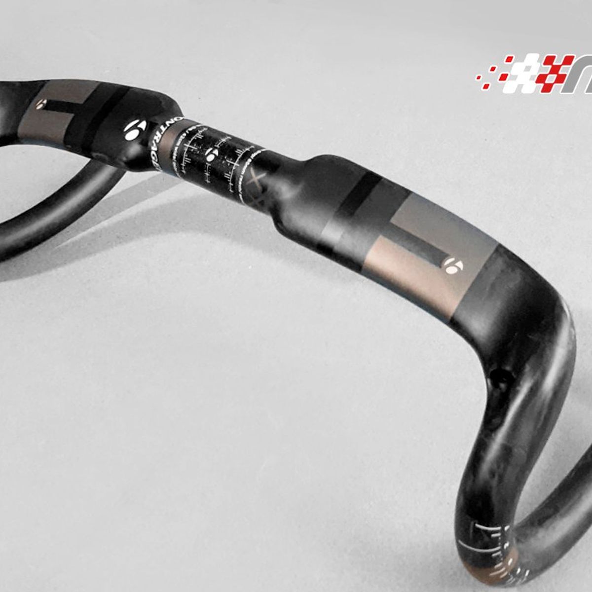 GENERICO - Timón Manubrio Manillar De Carbon Para Bicicleta Ruta 44cm