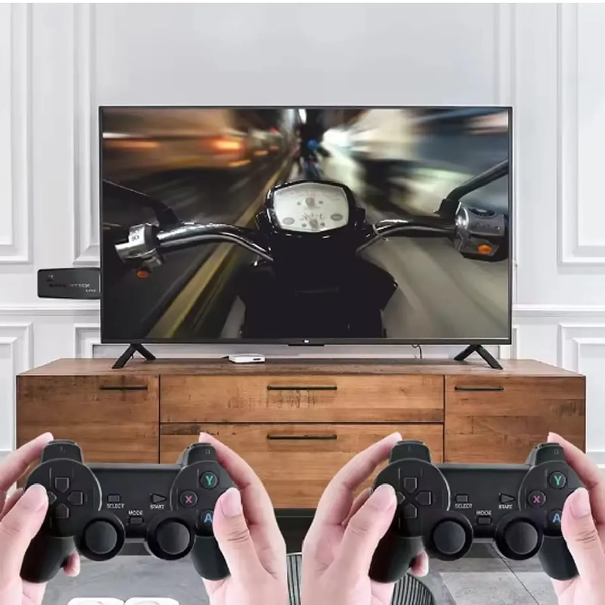 OVOTOUMI - Toumi Consola Retro Videojuegos 64GB 20000 Juegos+Controles Y Estuche