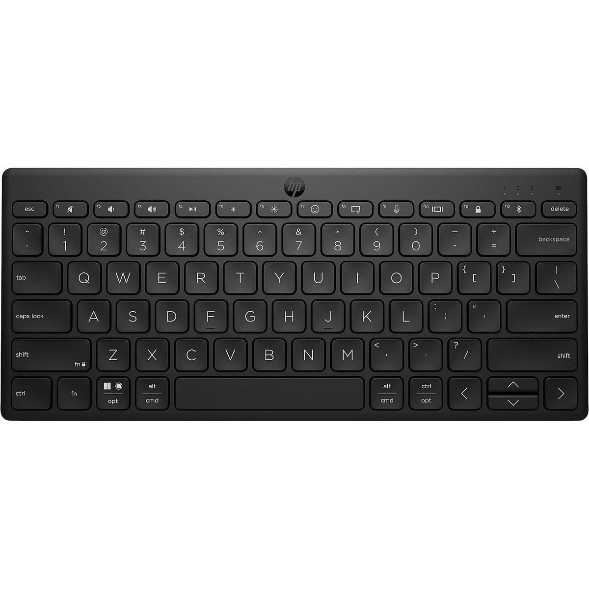 HP - Teclado HP 350 Compacto Bluetooth 5.2 Multidispositivo Win Mac 692S8AA