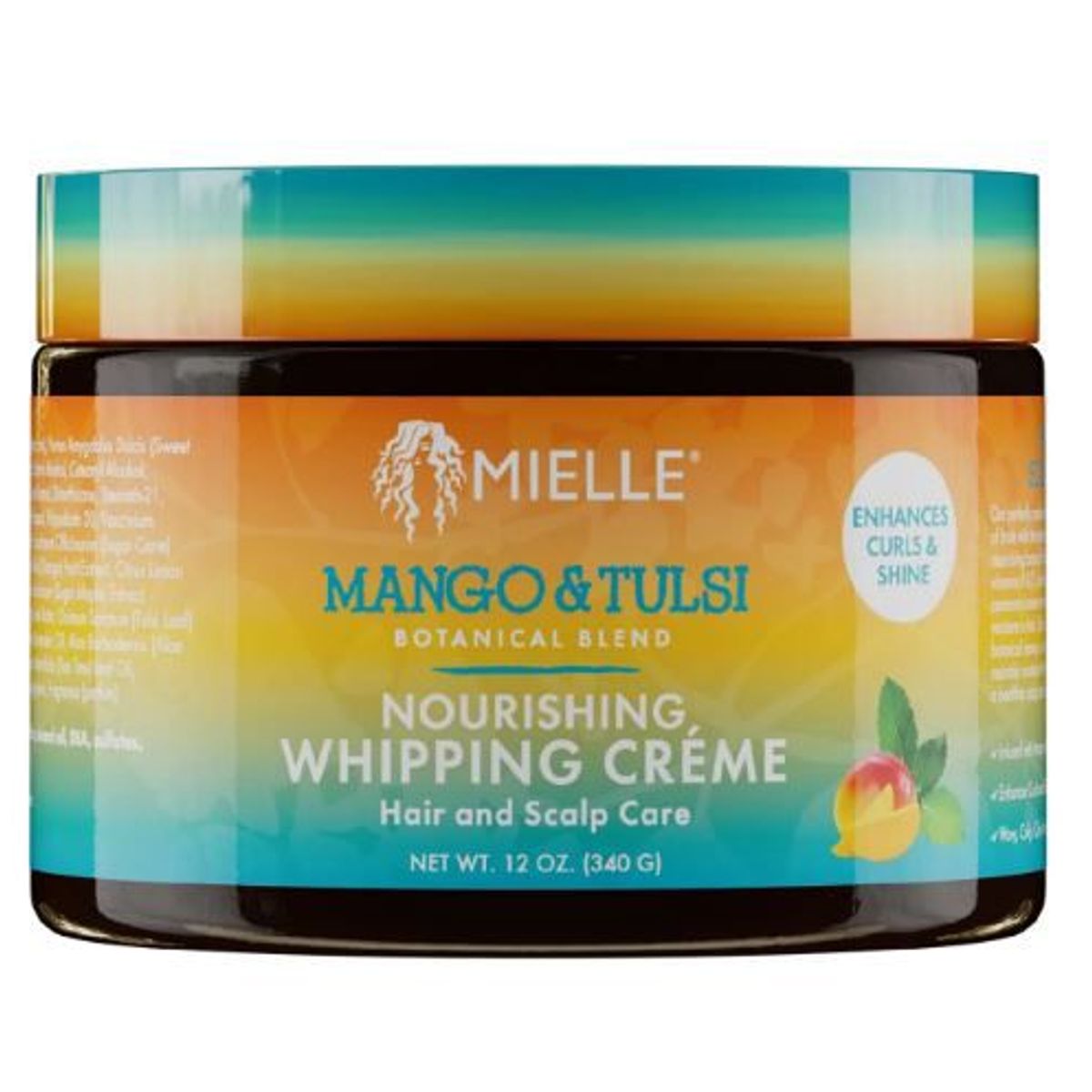 MIELLE - Crema Nutritiva de Mango y Tulsi 340g Mielle