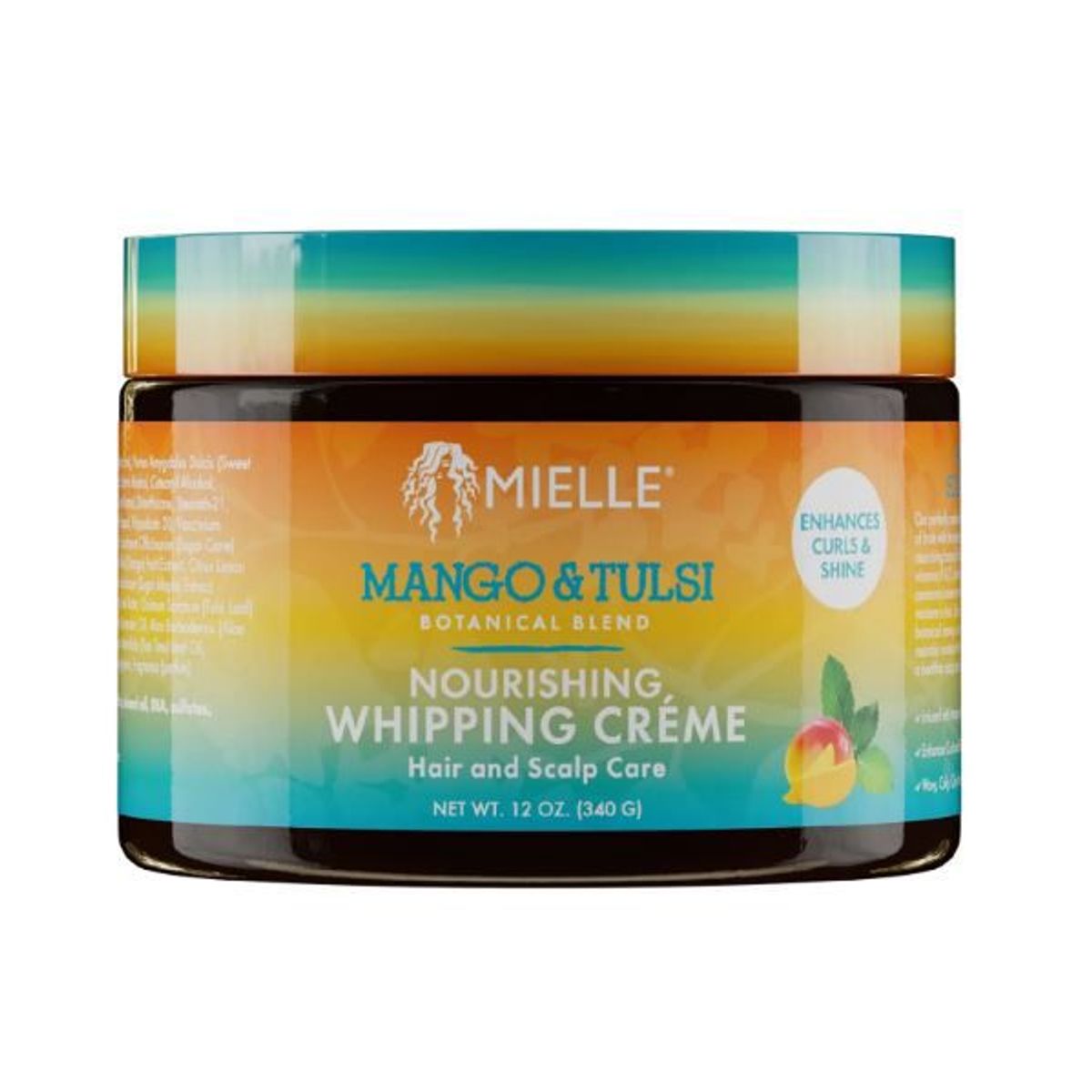 MIELLE - Crema Nutritiva de Mango y Tulsi 340g Mielle