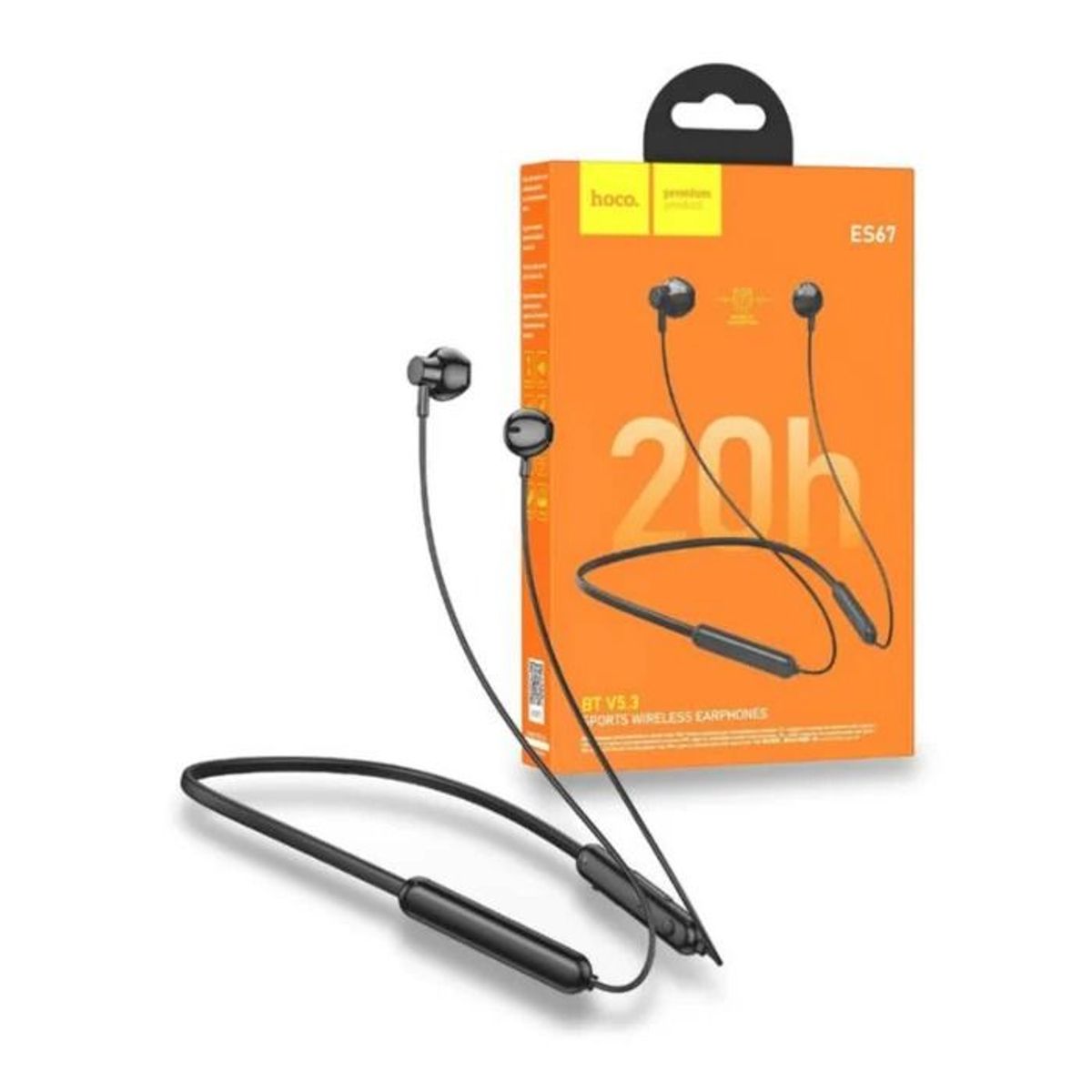 HOCO - Audífono Inalámbrico Hoco ES67 Sport Magnéticos 20 Horas
