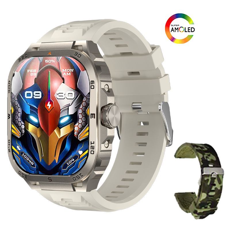 TOUMI - Reloj Inteligente Toumi GT-W Max Bluetooth Smartwatch  2.1 Amoled