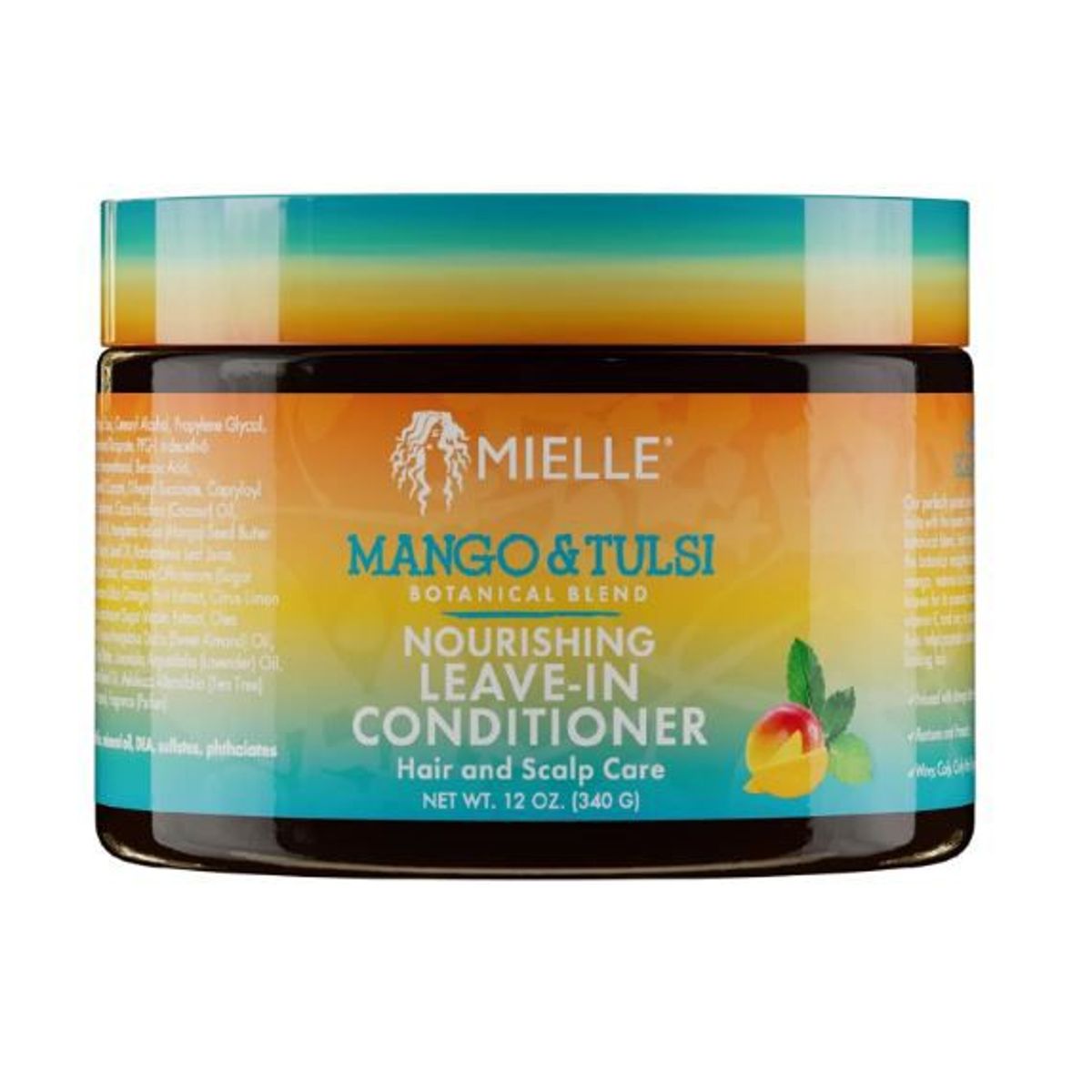 MIELLE - Acondicionador Nutritivo sin Enjuague Mango  Tulsi 340g Mielle