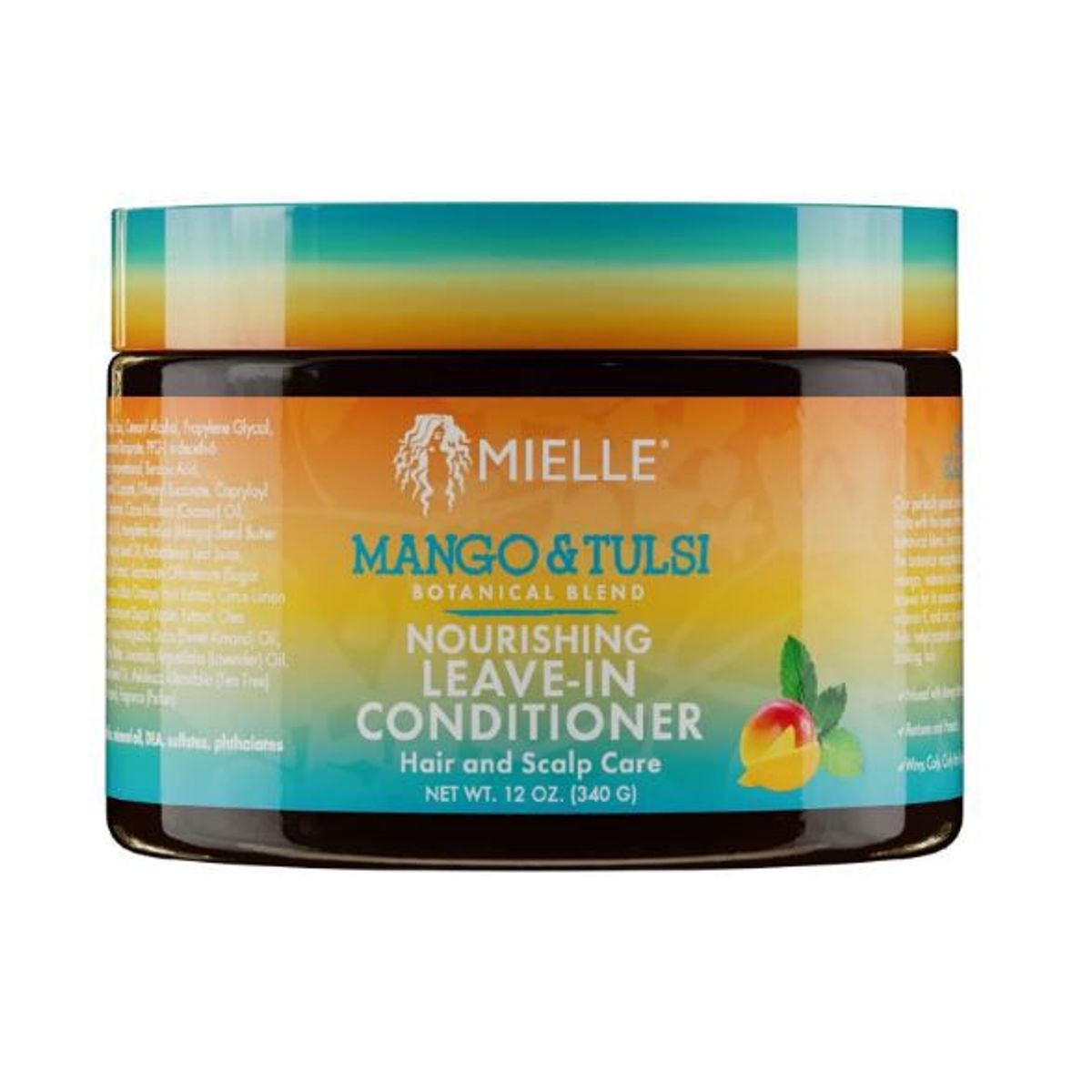 MIELLE - Acondicionador Nutritivo sin Enjuague Mango  Tulsi 340g Mielle