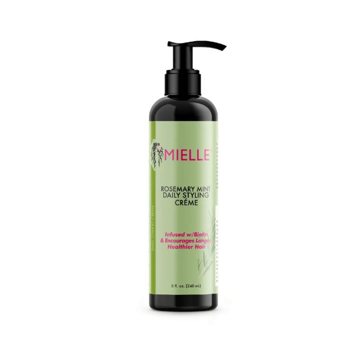 MIELLE - Crema de Peinado Diaria con Romero y Menta 240ml Mielle