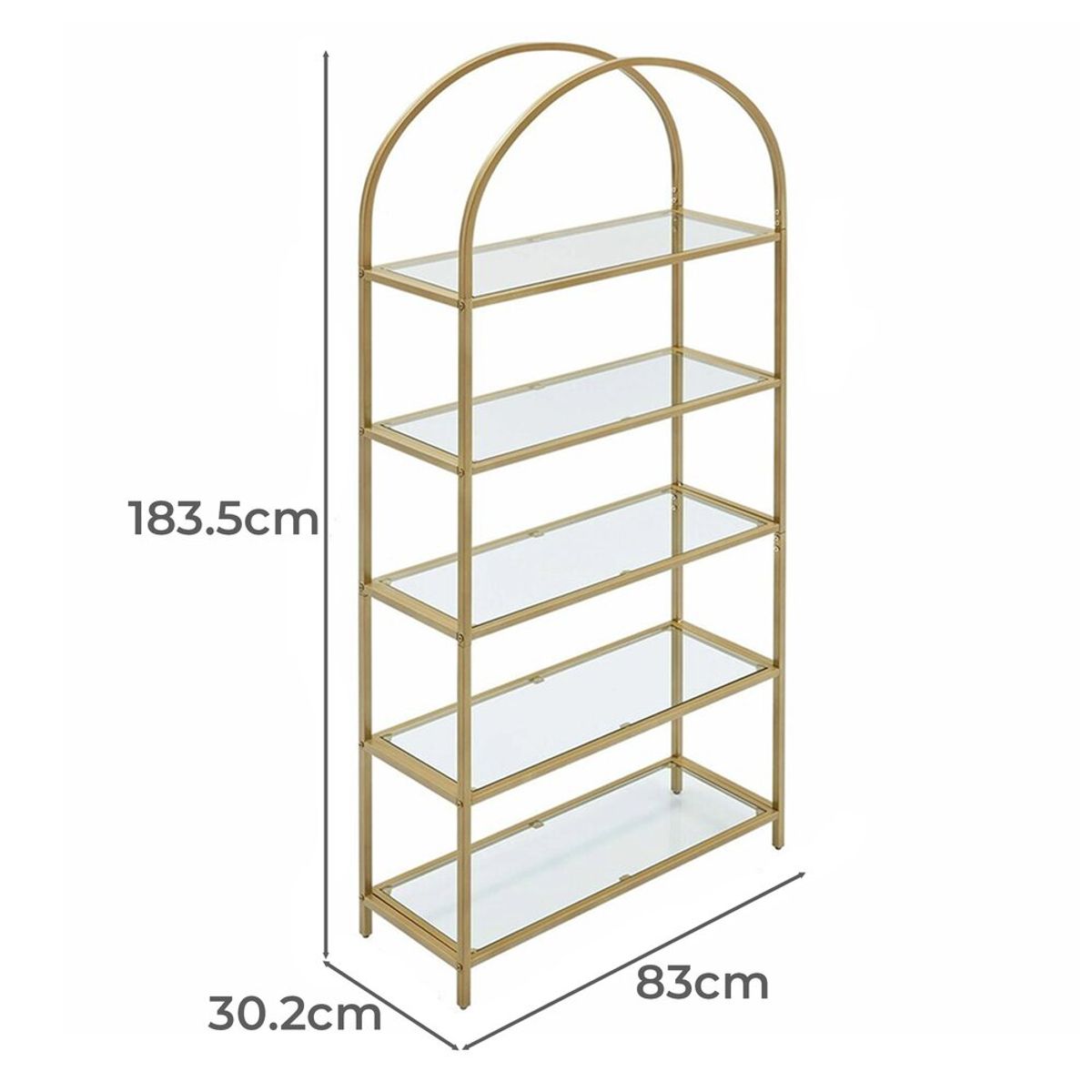 CENTRAL DECCO - ESTANTE 5 NIVELES RUBI