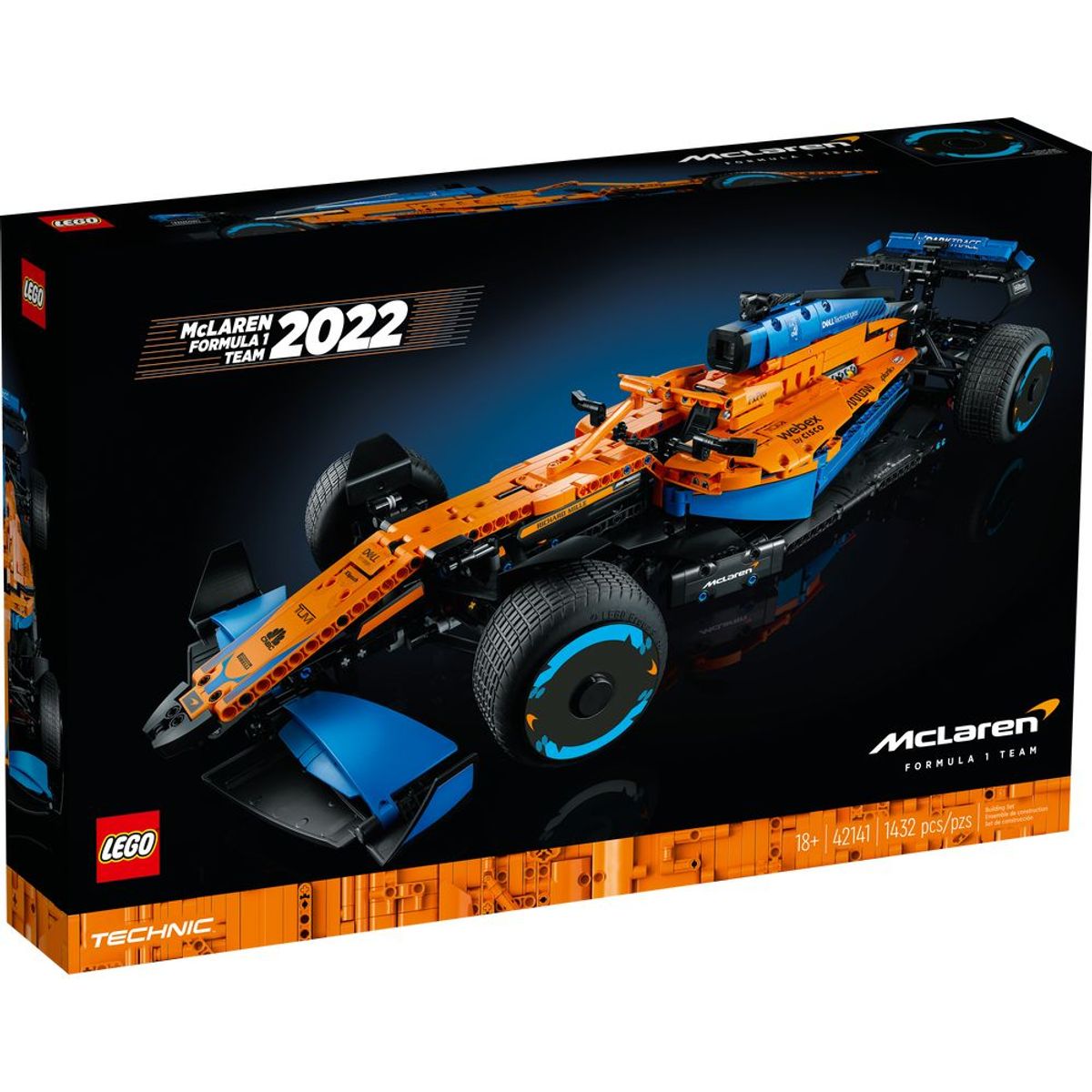 LEGO - LEGO 42141 Coche de Carreras McLaren Formula 1™