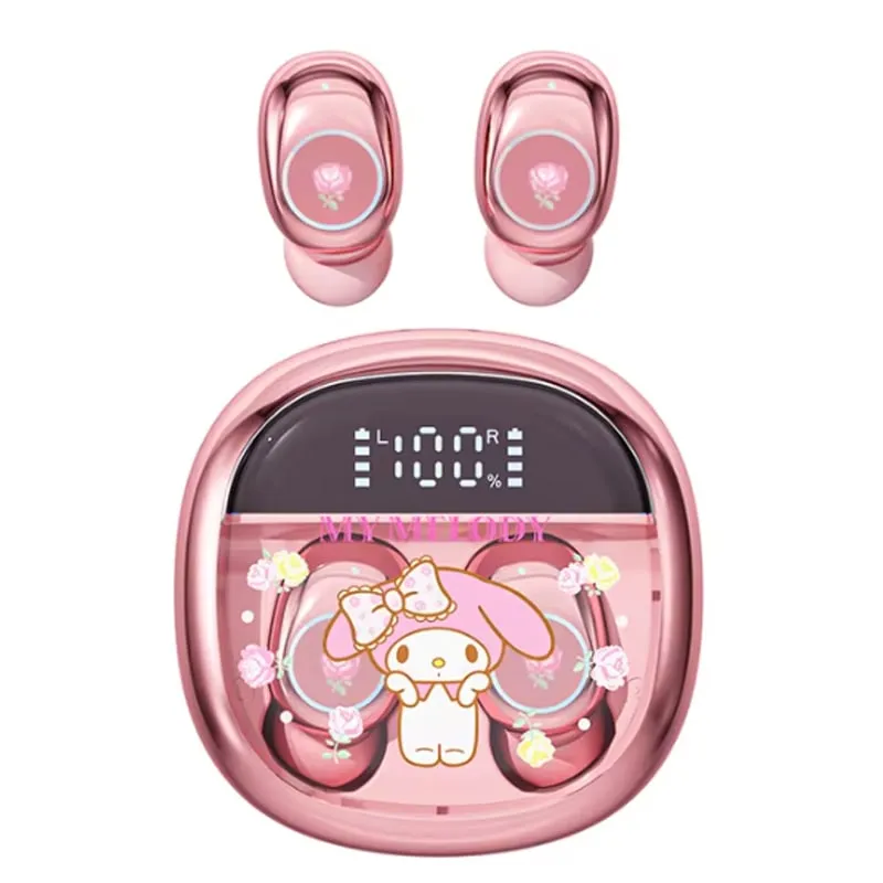 SANRIO - Audífonos Melody De Tws Auriculares Bluetooth 54-Rosa