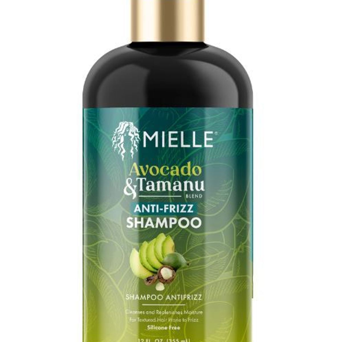 MIELLE - Shampoo Antiencrespamiento de Aguacate y Tamanu 355ml Mielle