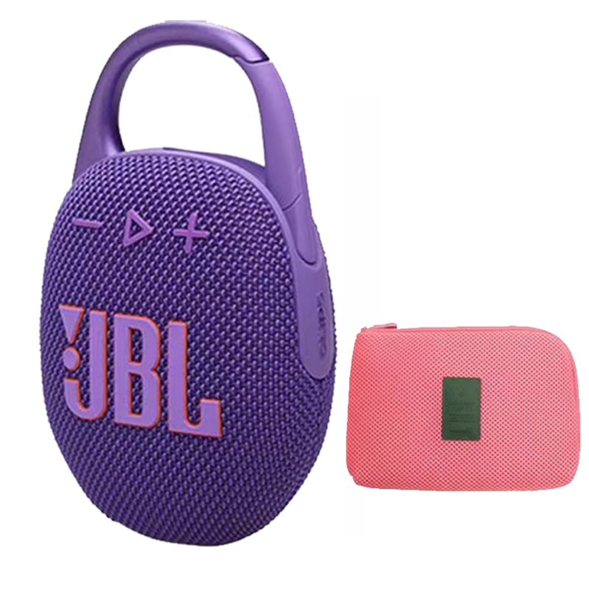 JBL - Parlante Bluetooth JBL CLIP 5 BLUAM-Merado Y Estuche