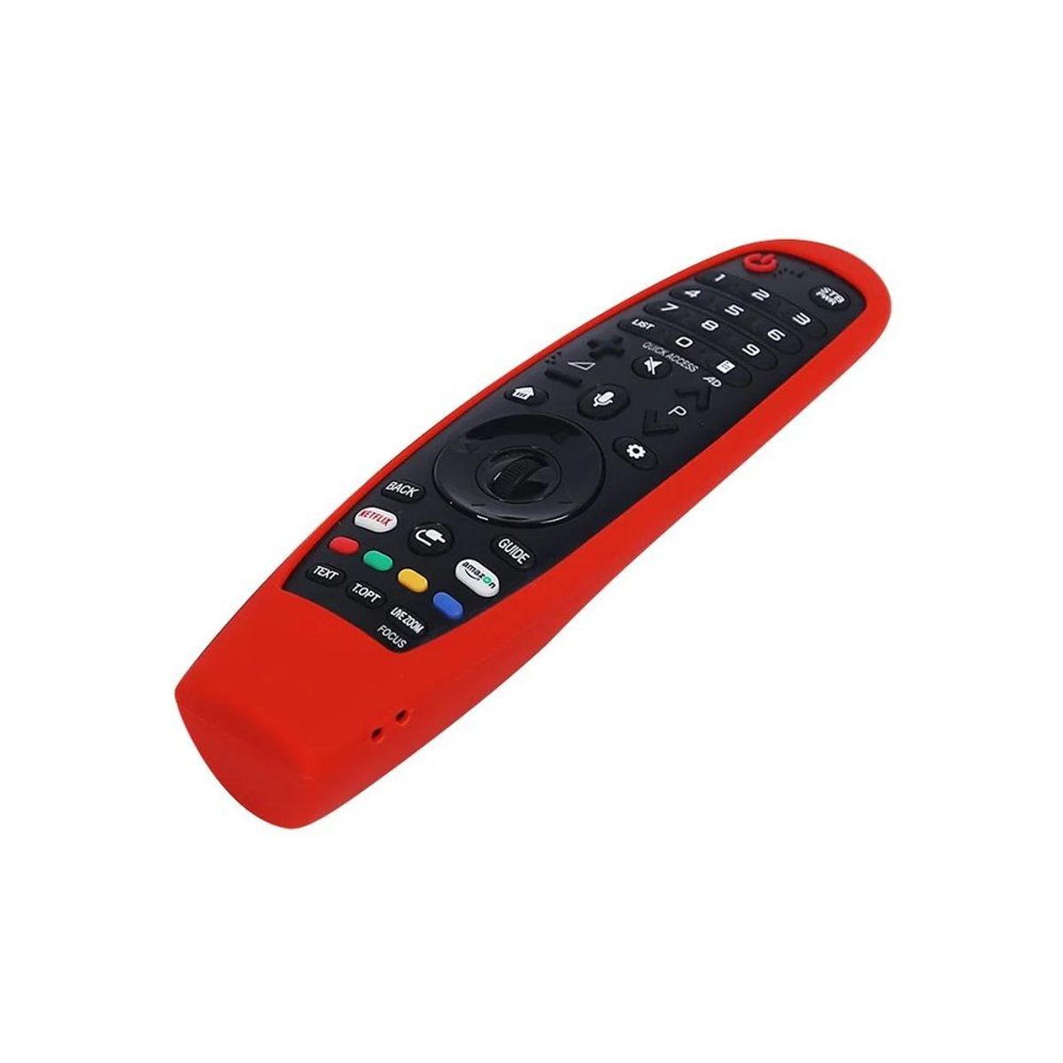 OTTOWARE - FUNDA DE SILICONA CONTROL REMOTO LG MAGIC ROJO