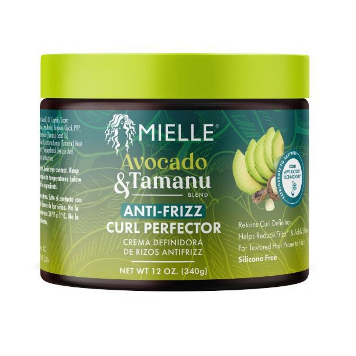 MIELLE - Perfeccionador de Rizos Antiencrespamiento 340g Mielle