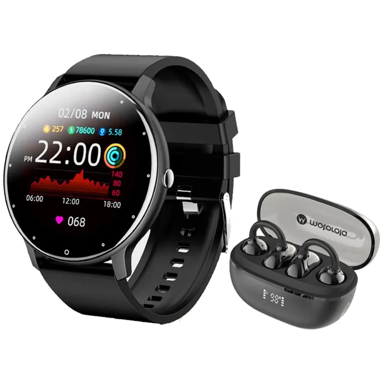 MOTOROLA - Audífonos Motorola Moto Buds C30 N y Toumi Fit 2-B Reloj inteligente