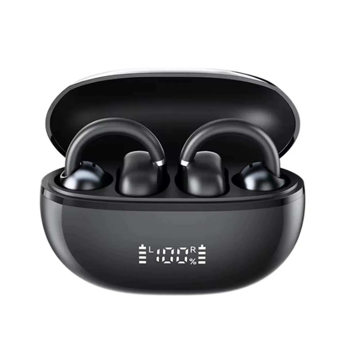 HAYLOU - HAYLOU auriculares AirFree TWS BT 5,4 batería de 24H duración Negro