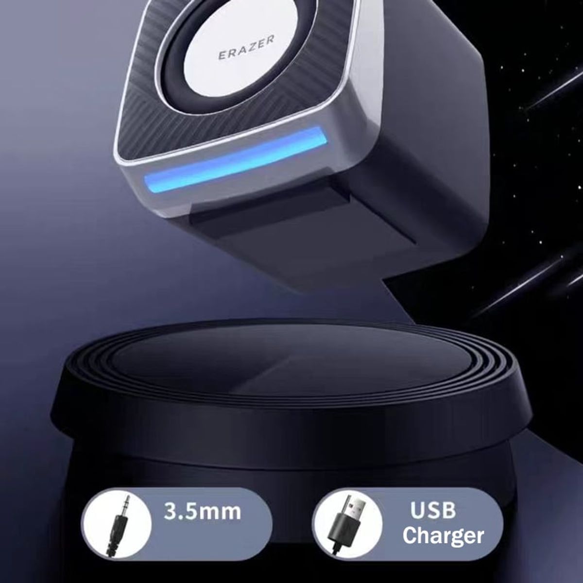 LENOVO - Lenovo Altavoz A200 de escritorio USB 35mm