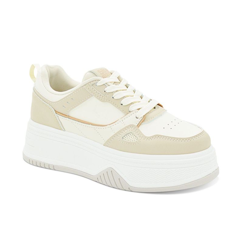 STHEF - Zapatillas STHEF 7660 BEIGE